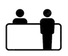 Pantry & service counter